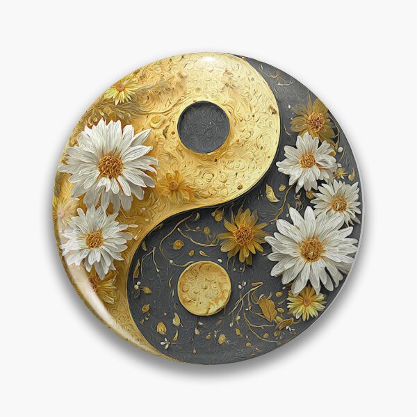 Item preview, Yin Yang Florar Balance Symbol designed and sold by Tomasso76.