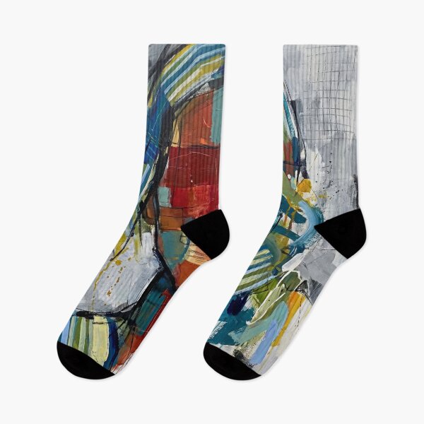 Item preview, The Facelsss Woman - Abstract Geometric Faceless Portrait – Colourful Modern Art designed and sold by Printpix.