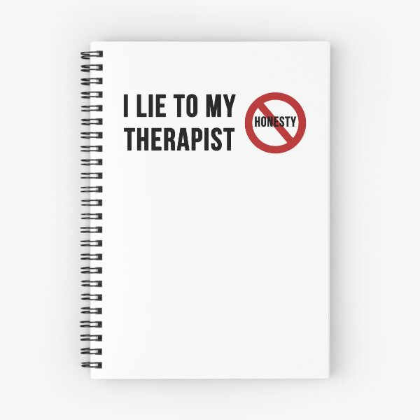 Item preview, i lie to my therapist funny designed and sold by Doooriginals.