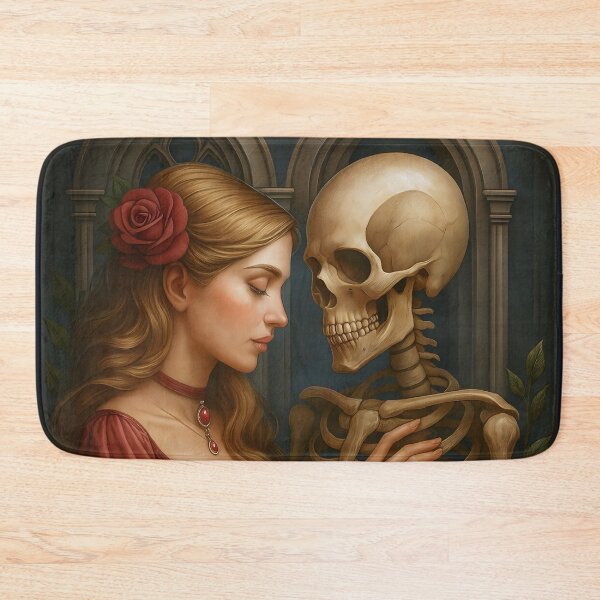 Item preview, Beautiful woman Victorian Romance Skeleton Embrace designed and sold by Shoot-The-Moon.