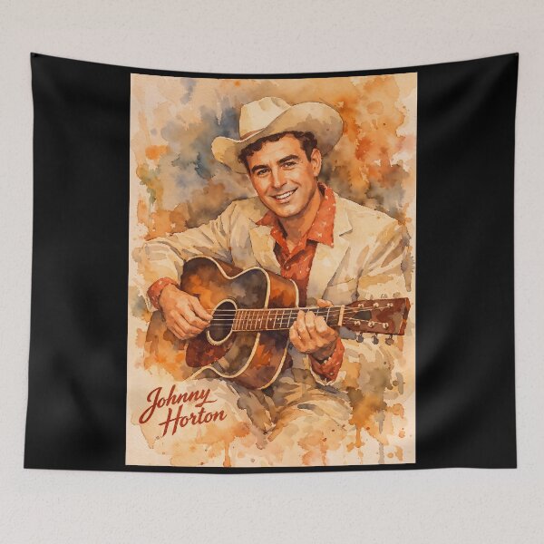 Item preview, Johnny Horton designed and sold by Sarcastic designs.