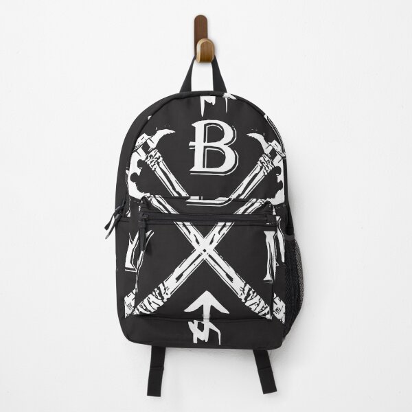Item preview, BYM Warrior Bindrune Official Logo (White) designed and sold by BreachYourMind.