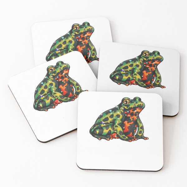 Item preview, Colorful Psychedelic Frog designed and sold by krystalRomanart.
