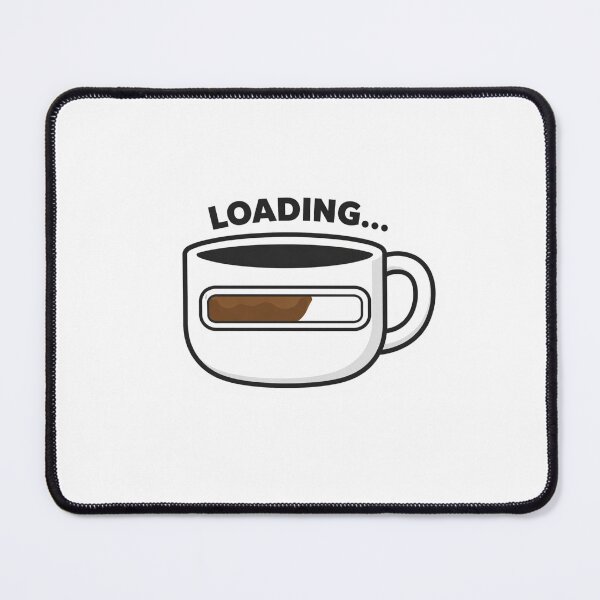 Item preview, Coffee Loading Funny Morning Coffee Lover Humor Design designed and sold by ZYNORAworld.