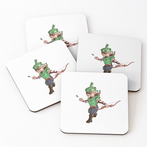 Item preview, Green arrow chibi dc super-hero designed and sold by Acceptrans.