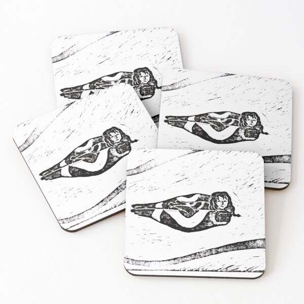 Item preview, ribbon seal selkie designed and sold by petselkie.
