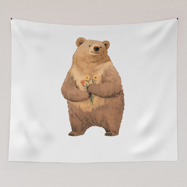 Item preview, Brown Bear Wildlife designed and sold by krystalRomanart.