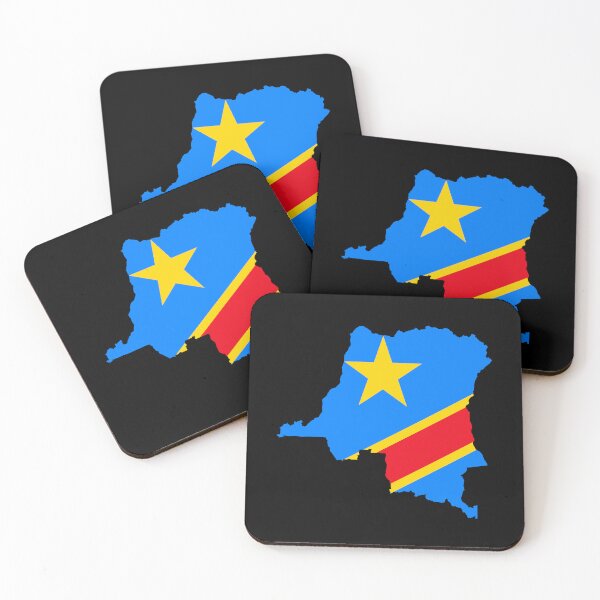 Item preview, Flag map of the Congo designed and sold by DreamBrushy.