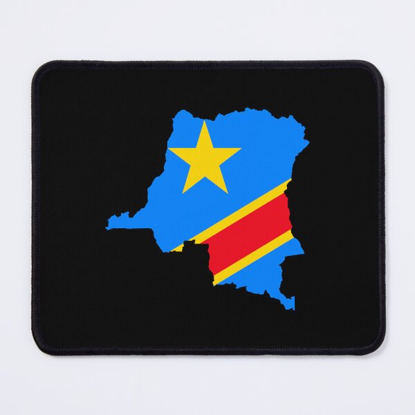 Item preview, Flag map of the Congo designed and sold by DreamBrushy.