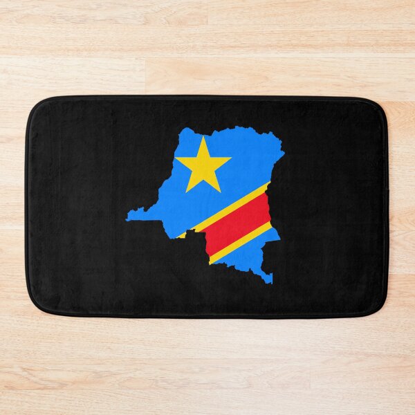 Item preview, Flag map of the Congo designed and sold by DreamBrushy.