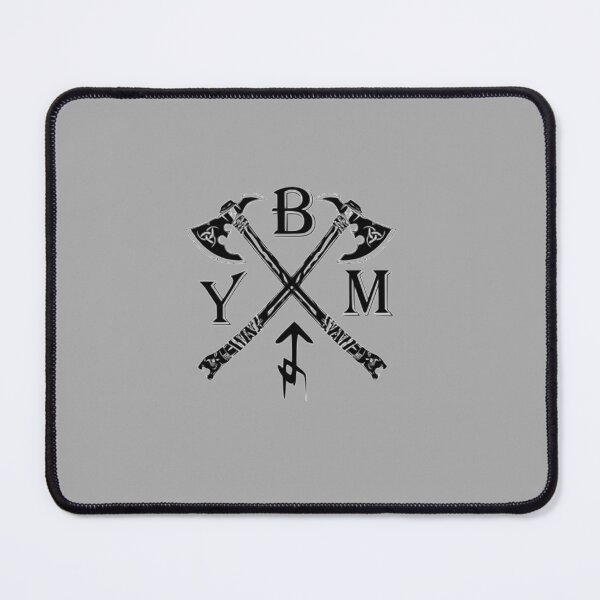 Item preview, BYM Warrior Bindrune Official Logo (Black) designed and sold by BreachYourMind.