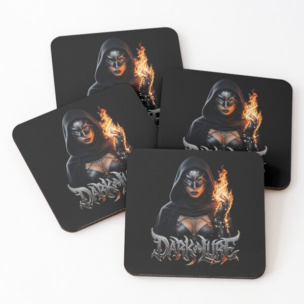 Item preview, Dark Lure Gothic Woman Hooded Fire Art Design designed and sold by DeimosArtIntl.