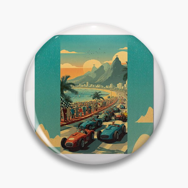Item preview, Rio Grand Prix  1950s — Speed Beneath the Sugarloaf #6 designed and sold by Helios Be. Lavsh.
