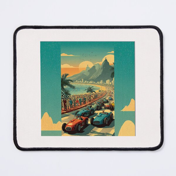 Item preview, Rio Grand Prix 1950s — Speed Beneath the Sugarloaf #6 designed and sold by Helios Be. Lavsh.