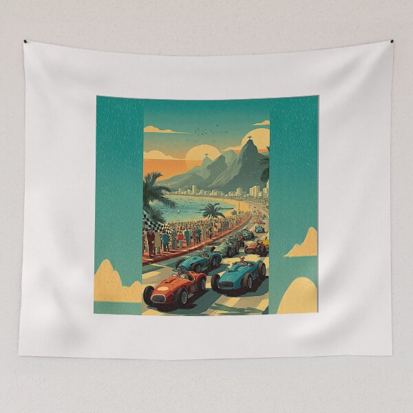 Item preview, Rio Grand Prix  1950s — Speed Beneath the Sugarloaf #6 designed and sold by Helios Be. Lavsh.