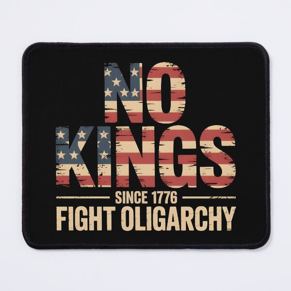 Item preview, No Kings Fight Oligarchy designed and sold by Lina Caro.