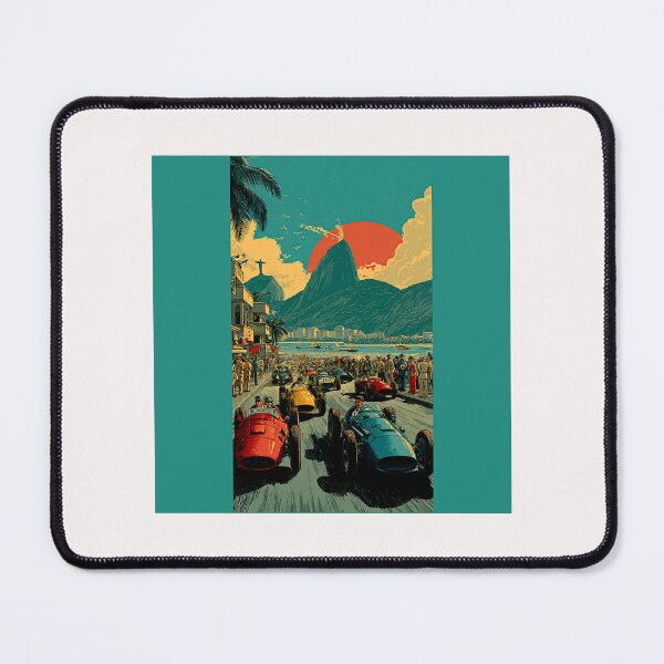 Item preview, Rio Grand Prix 1950s — Speed Beneath the Sugarloaf #7 designed and sold by Helios Be. Lavsh.
