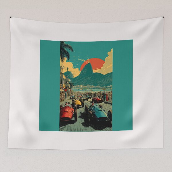 Item preview, Rio Grand Prix  1950s — Speed Beneath the Sugarloaf #7 designed and sold by Helios Be. Lavsh.