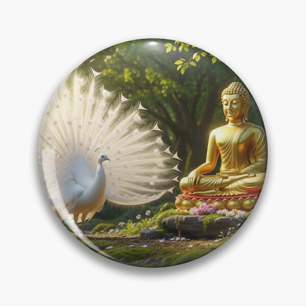 Item preview, The White Peacock: Actualizing Oneness and Your Divine Purpose  designed and sold by ArtbyO®.