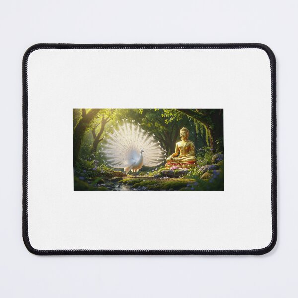 Item preview, The White Peacock: Actualizing Oneness and Your Divine Purpose  designed and sold by ArtbyO®.