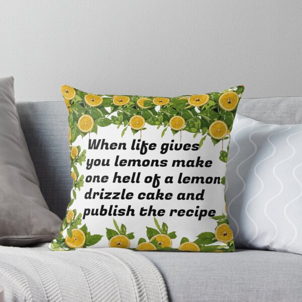 Item preview, A quote on the famous saying "when life gives you lemons"  designed and sold by Totevation.