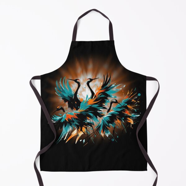 Item preview, Dancing Birds Abstract Art designed and sold by Szpaku desart .