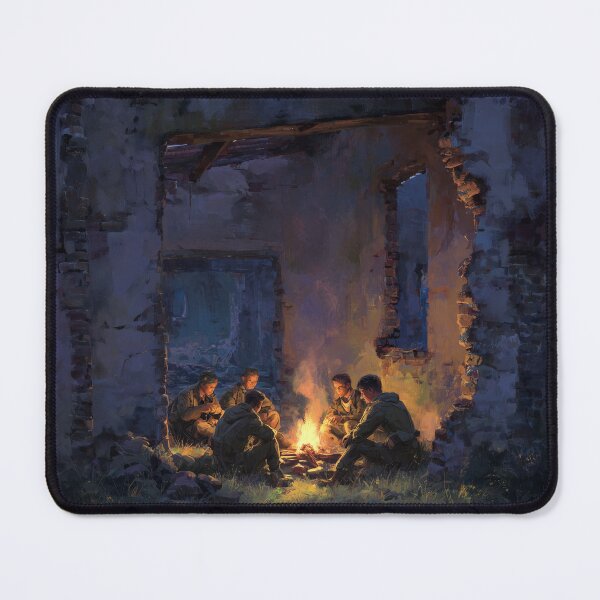 Item preview, Soldiers Resting Before Dawn designed and sold by Rtymer.