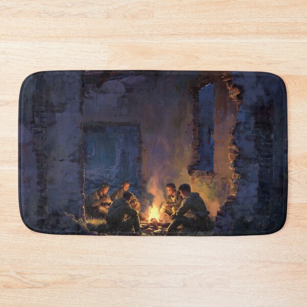 Item preview, Soldiers Resting Before Dawn designed and sold by Rtymer.