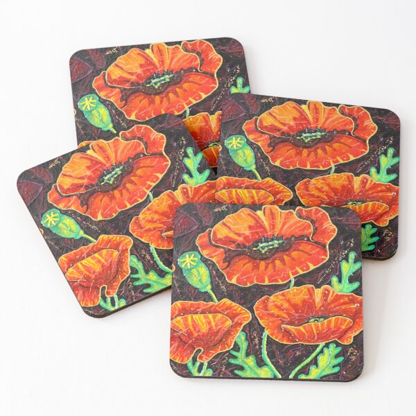 Item preview, A stroll through the poppies designed and sold by Ginette Ash.