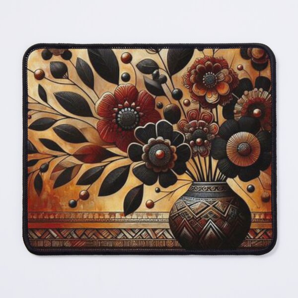 Item preview, Flowers, Tribal Art Style  designed and sold by Shs-Kenya.
