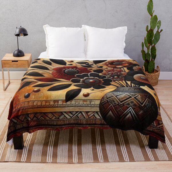 Item preview, Flowers, Tribal Art Style designed and sold by Shs-Kenya.