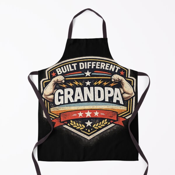 Item preview, Built Different Grandpa Shirt – Funny Cool Grandpa Gift Tee, Strong Grandpa Humor, Father’s Day Grandpa Shirt designed and sold by TKOprintdesigns.