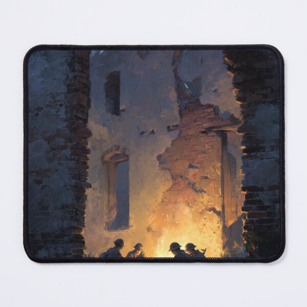Item preview, Soldiers Resting Before Dawn designed and sold by Rtymer.