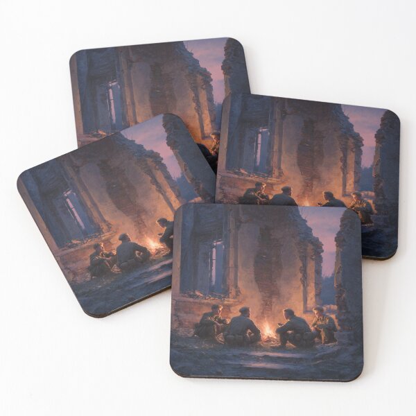 Item preview, Soldiers Resting Before Dawn designed and sold by Rtymer.