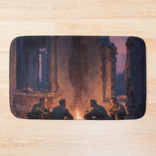 Item preview, Soldiers Resting Before Dawn designed and sold by Rtymer.