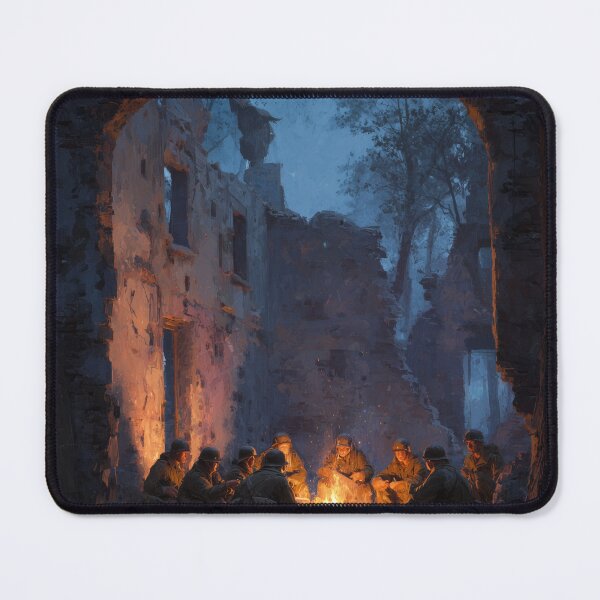 Item preview, Soldiers Resting Before Dawn designed and sold by Rtymer.