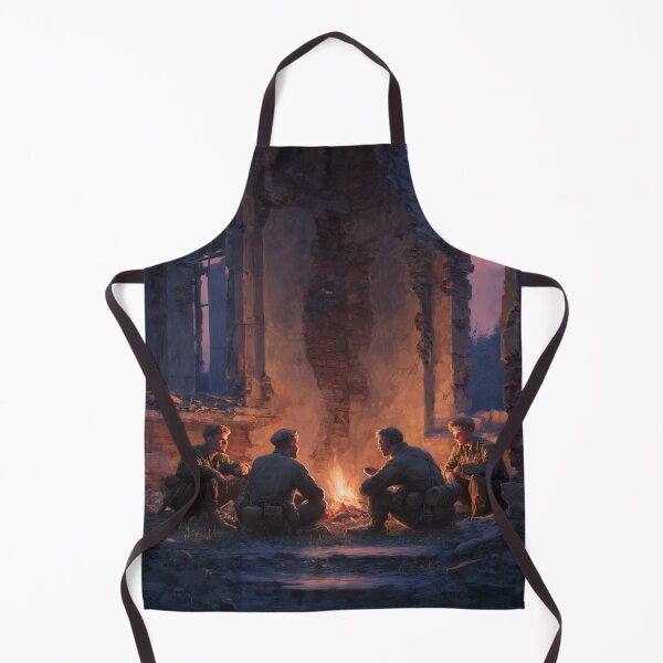 Item preview, Soldiers Resting Before Dawn designed and sold by Rtymer.