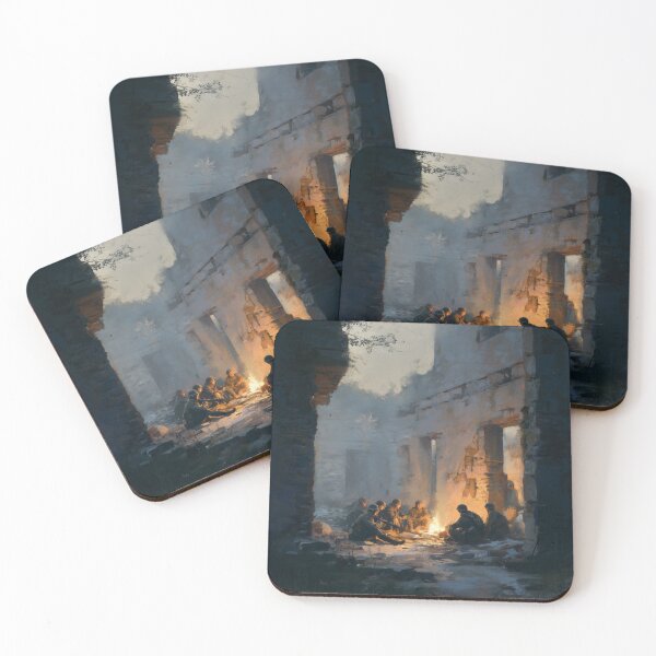 Item preview, Soldiers Resting Before Dawn designed and sold by Rtymer.