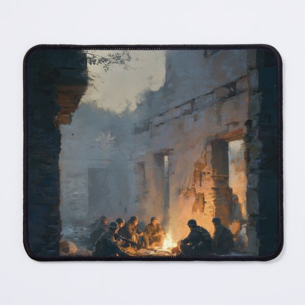 Item preview, Soldiers Resting Before Dawn designed and sold by Rtymer.