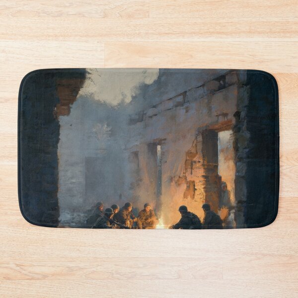 Item preview, Soldiers Resting Before Dawn designed and sold by Rtymer.