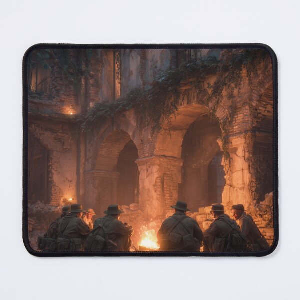 Item preview, Soldiers Resting Before Dawn designed and sold by Rtymer.