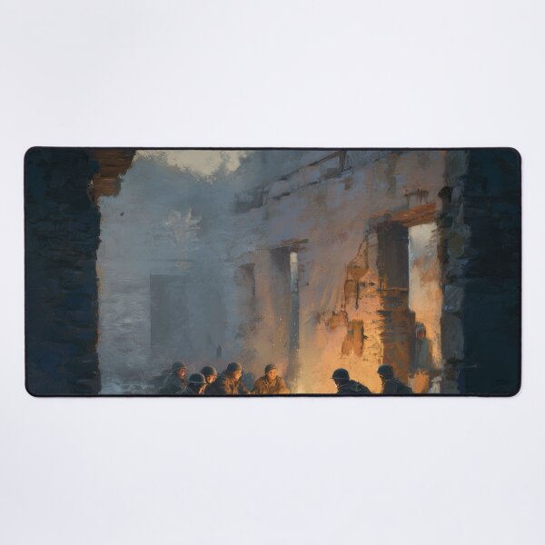 Item preview, Soldiers Resting Before Dawn designed and sold by Rtymer.