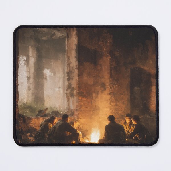 Item preview, Soldiers Resting Before Dawn designed and sold by Rtymer.