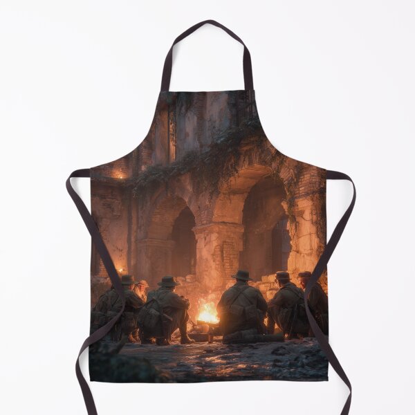 Item preview, Soldiers Resting Before Dawn designed and sold by Rtymer.