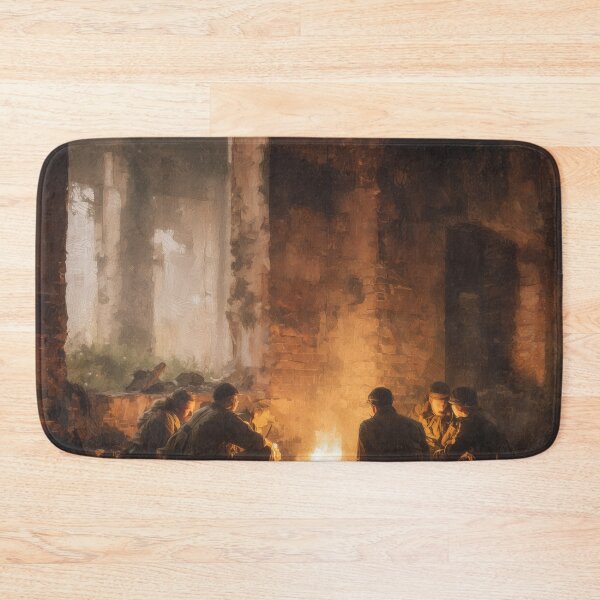 Item preview, Soldiers Resting Before Dawn designed and sold by Rtymer.