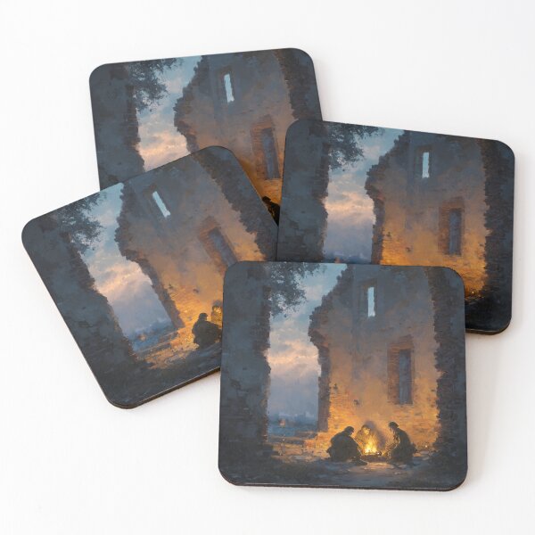 Item preview, Soldiers Resting Before Dawn designed and sold by Rtymer.