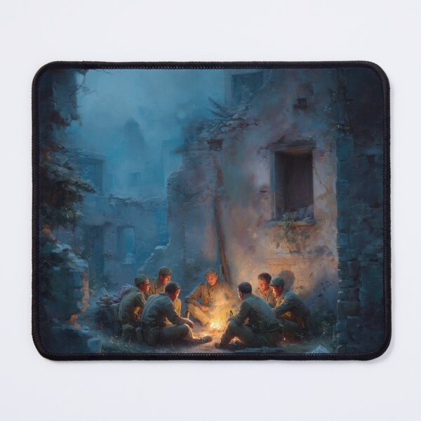Item preview, Soldiers Resting Before Dawn designed and sold by Rtymer.