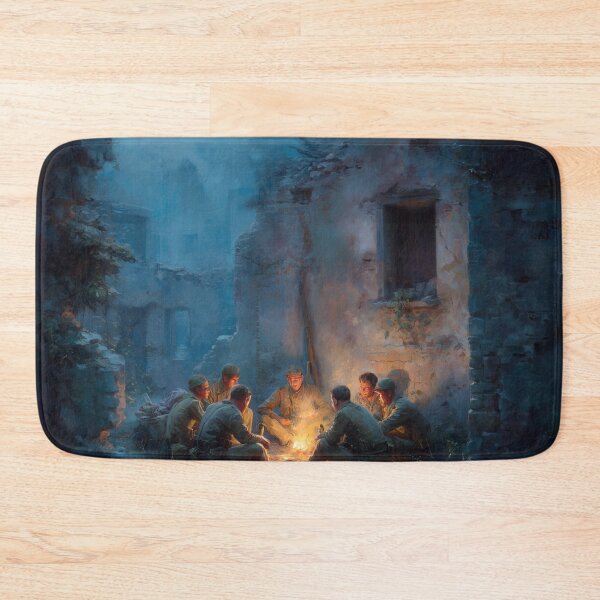 Item preview, Soldiers Resting Before Dawn designed and sold by Rtymer.