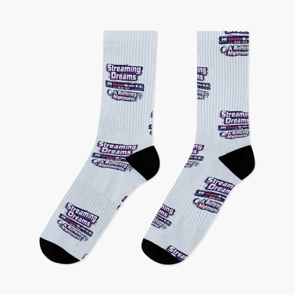 Item preview, Streaming Dreams & Buffering Nightmares | Glitch Media Player Tech Humor designed and sold by PopCulturePixel.