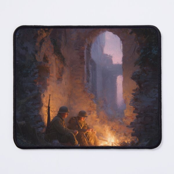 Item preview, Soldiers Resting Before Dawn designed and sold by Rtymer.